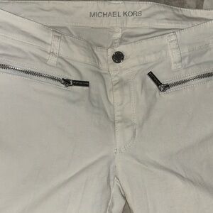 Michael Kors white skinny jeans